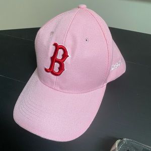 Boston Red Sox hat Pink